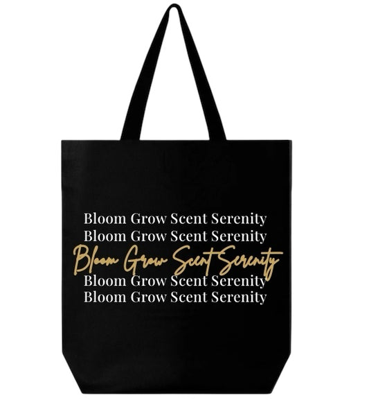 Signature Tote | Black Canvas