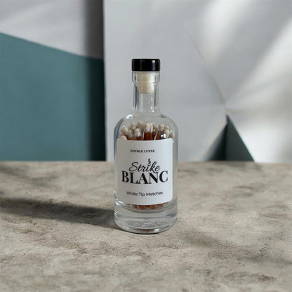 Double Luxxe Strike Blanc — White Tip Matches